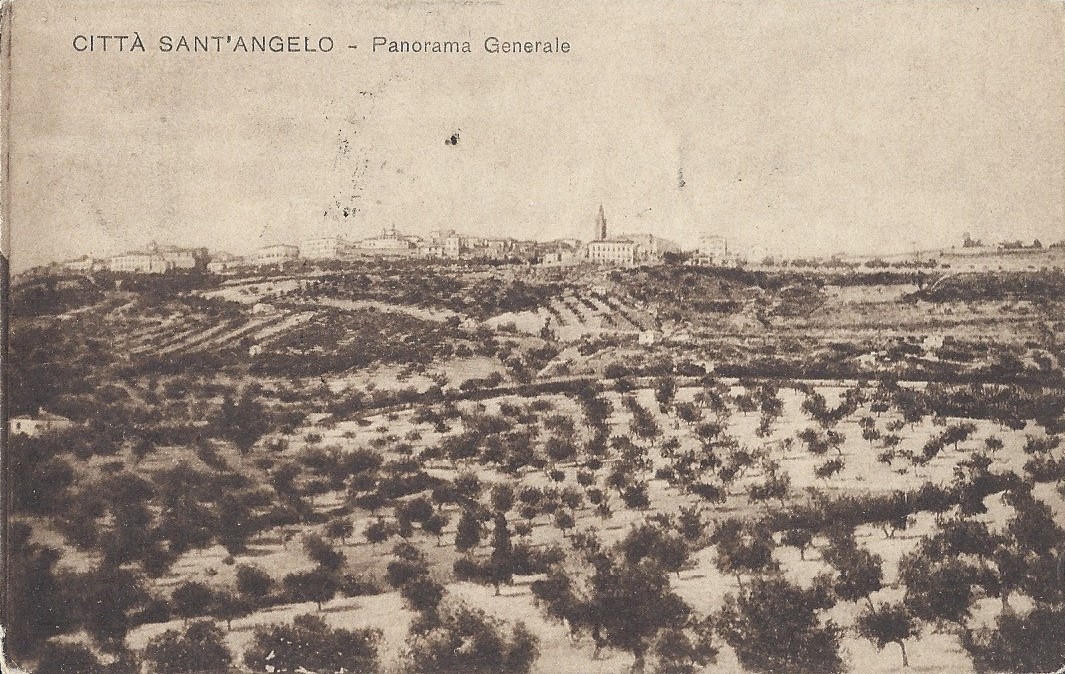 0031 CITTASANTANGELO PANORAMA GENERALE 1918_08_14 FRONTE